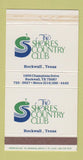 Matchbox - Shores Country Club Rockwell TX