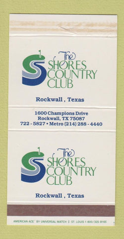 Matchbox - Shores Country Club Rockwell TX
