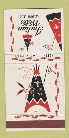 Matchbook Cover - Indian Wells Country Club CA 30 Strike