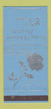 Matchbook Cover - George M. Kramer Flowers New York City WEAR 30 Strike