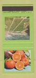 Matchbook Cover - Spanish Orange Fruit Syndicate London UK 30 Strike