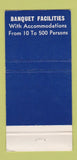 Matchbook Cover - The Diplomat Steak House Chicago IL 30 Strike
