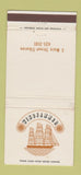 Matchbook Cover - Windjammer Tiburon CA 30 Strike