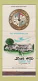 Matchbook Cover - South Hills Country Club Pittsburgh PA WEAR 30 Strike