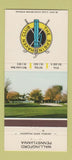 Matchbook Cover - Spring Haven Club Golf Wallingford PA 30 Strike