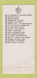 Matchbook Cover - DeVille Motor Hotels Oklahoma City OK WEAR 30 Strike