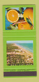 Matchbook Cover - Spanish Orange Fruit Syndicate London UK 30 Strike