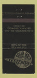 Matchbook Cover - Sold Gold Rock n Roll Yesterdays Atlanta GA 30 Strike