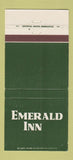 Matchbook Cover - Emerald Inn Northridge Arden Hills MN 30 Strike