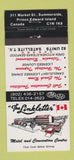 Matchbook Cover - Linkletter Motel Summerside PE PEI 30 Strike