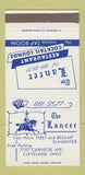 Matchbook Cover - The Lancer Cleveland OH restaurant 30 Strike