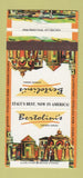 Matchbook Cover - Bertolini's Trattoria Atlanta Las Vegas Charlotte 30 Strike
