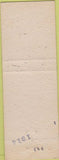 Matchbook Cover - Turner Cafe KS hillbilly local manumark