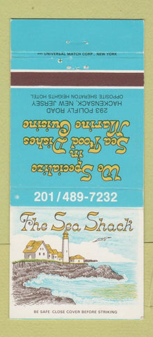 Matchbook Cover - The Sea Shack Hackensack NJ 30 Strike