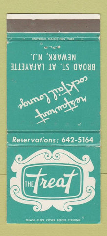 Matchbook Cover - The Treat Newark NJ WEAR 30 Strike