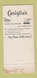 Matchbook Cover - Canigua's Palazzo Omaha NE Italian Frozen Pizza 30 Strike