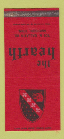 Matchbook Cover - The Hearth Madison TN Restaurant WORN 30 Strike