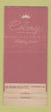 Matchbook Cover - Colony Restaurant Washington DC 30 Stick