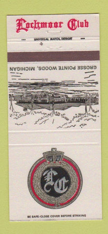 Matchbook Cover - Lochmoor Club Grosse Pointe Woods MI 30 Strike