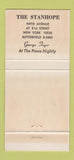 Matchbook Cover - The Stanhope New York City 30 Strike