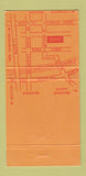 Matchbook Cover - Bishop's Restaurant Lawrence MA Odah Lounge 30 Strike