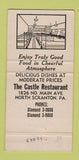 Matchbook Cover - Castle Restaurant North Scranton PA 30 Strike