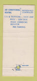 Matchbook Cover - Barbizon Motel Inn Atlantic City NJ Phone # covered 30 Strike