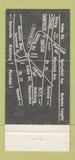 Matchbook Cover - Chanticler Chateau Warren Township NJ WORN 30 Strike
