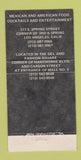 Matchbook Cover - Don Quixote Los Angeles CA 30 Strike