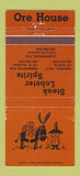 Matchbook Cover Ore House Restaurant Durango Colorado Albuquerque WEAR 30 Strike