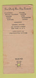 Matchbook Cover - Piggy Back Carloading Pioneer  30 Strike