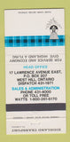 Matchbook Cover - Highland Transport Trucking West Hill ON 30 Strike