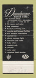 Matchbook Cover - Downtowner Motor Hotel Oklahoma City OK WEAR 30 Strike