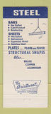 Matchbook Cover - Chapin and Bangs Steel Bridgeport CT 30 Strike
