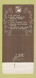 Matchbook Cover - Riverhouse Motor Lodge Gatlinburg TN 30 Strike