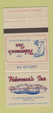 Matchbook Cover - Fisherman's Inn  MD 30 Strike