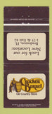 Matchbook Cover - Cracker Barrel Restaurant Bradenton FL WEAR 30 Strike