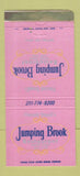 Matchbook Cover - Jumping Brook Restaurant Neptune NJ WORN 30 Strike