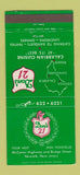 Matchbook Cover - Don's 21 Restaurant Italian Newark NJ 30 Strike