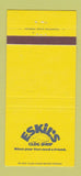 Matchbook Cover - Eskil's Clog Shop shoes CHAIN 30 Strike