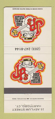 Matchbook Cover - JP's Good Times Parlor Hartford CT 30 Strike