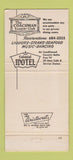 Matchbook Cover - The Coachman Supper Club Colonial Motel Baldwin WI 30 Strike