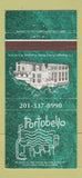 Matchbook Cover - Portobello Oakland NJ 30 Strike