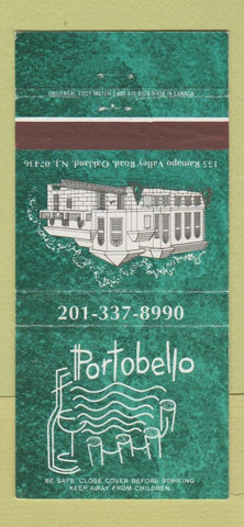 Matchbook Cover - Portobello Oakland NJ 30 Strike