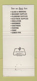 Matchbook Cover - Salem Building Supply Salem Depot NH WEAR 30 Strike