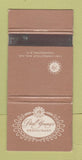 Matchbook Cover - Paul Young's Restaurant Washington DC 30 Strike