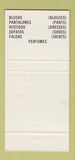 Matchbook Cover - Sumy's Fashions Hotel Aberdeen New York CIty 30 Strike