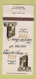 Matchbook Cover - Top of the Sevens Restaurant Clayton MO WEAR 30 Strike