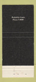Matchbook Cover - The Rainbow Room New York City 30 Strike