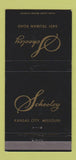 Matchbook Cover - Schooley Kansas City MO Office Furniture Supply 30 Strike
